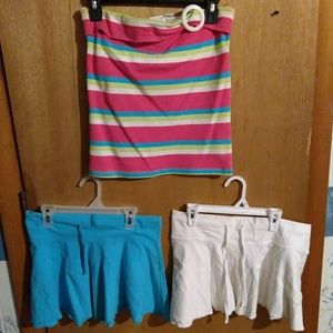 Tube top and skirt bundle